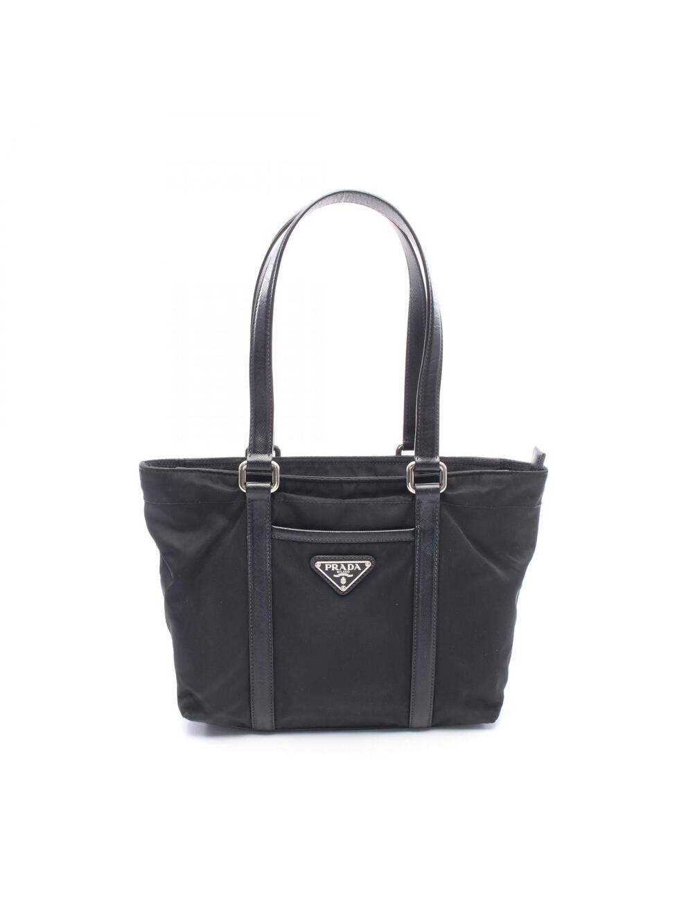 Prada Triangle Logo Tote Shoulder #346465P61B